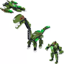 Blocos De Montar Brinquedo Cyber Dino - Brachiosaurus