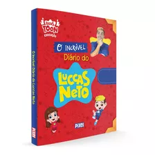 Livro O Incrível Diário Do Luccas Neto Capa Dura Lançamento