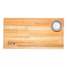 Tabla Hamburguesera C/dip Burga Raiz 30x18x2, Ideal Regalo