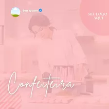 Pack Canva Confeitaria 25 Templates Para Feed Instagram