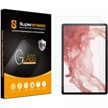 2 Vidrios Templados Para Samsung Tab S9 Fe Supershieldz