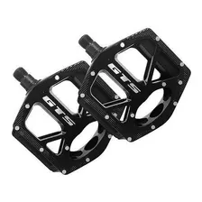 Pedal Gts Plataforma Aluminio Rosca Grossa Preto Bike 