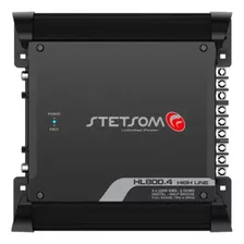 Stetsom Hl800.4 Rms Stereo Digital 2 Ohms 4 Canais