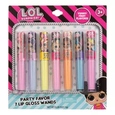 L.o.l Surprise! Brillo De Labios De 7 Piezas Para Niñas, J.