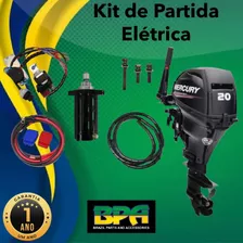 Kit De Partida Elétrica Motor De Popa Mercury 20 Hp