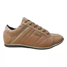 Zapatilla Cuero Hombre Urbana Combinada Art 1416 Marca Bando