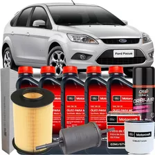 Kit Troca De Oleo 5w30 Ford Motorcraft Filtros E Cabine 10000 Km - Focus 2.0 16v Duratec 2009 2010 2011 2012 2013