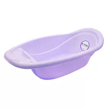 Bañera Bañadera Infantil Bebe Plastica 35 Litros Color Hsk Color Lila