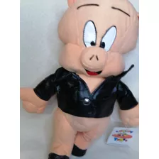 Peluche Original Porky Looney Tunes Ace 30cm 