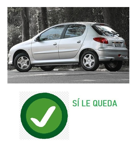 Par Amortiguador Cajuela Peugeot 206 2001 2002 2003 2004 2005 2006 2007 2008 2009 Desc Foto 2