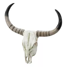 Escultura De Pared De Cráneo De Vaca De Cuerno Largo,