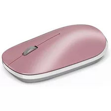 Mouse Bluetooth Laptop, Pc, Notebook Y Mac Rosa