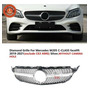 Front Bumper Grille Gt Style Chrome For Mercedes-benz X1 Td1