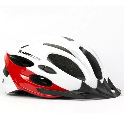 Capacete Ciclismo Absolute Nero Bike Mtb Speed Com Pisca Led