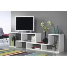 Mueble Centro De Entretenimiento Melamina Dormitorio Y Sala 