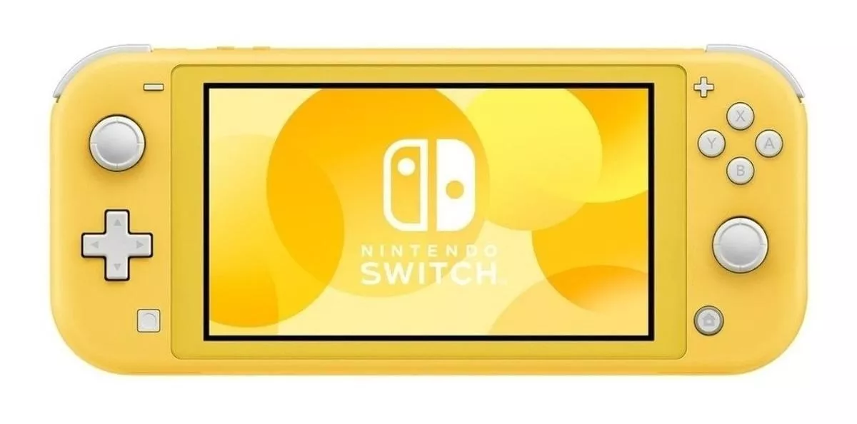 Nintendo Switch Lite 32gb Standard Cor  Amarelo