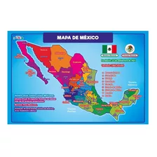 Mapa De Mexico Poster