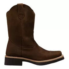 Botas Hombre Piel Natural Resistentes California Cómodas