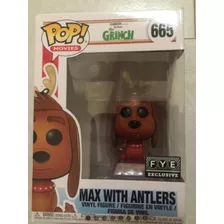 Funko De Max With Antlers Fye Del Grinch