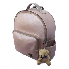 Mochila Maternidade Bolsa Bebe Menina Menino Rose