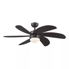 Ventilador Turbomax 106 Con Bombillo Rosca E27 Negro