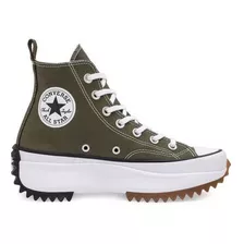 Converse Run Star Hike Plataforma Bota Verde Shoesfactory4