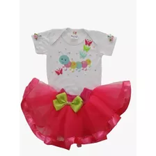  Roupa De Bebe Menina Centopéia, Inseto, Borboleta, Jardim