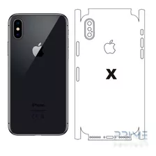 Película Traseira Skin iPhone XS Xr Xs Max Cobre Lateral Hd