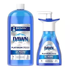 Bomba De Jabón De Espuma Para Lavar Platos Dawn Platinum