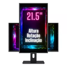 Monitor 21.5 Led Ajuste De Altura Widescreen 3green Pro