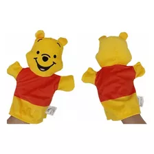 Pooh Urso Fantoche Pelúcia De Mão Teatro Original Disney