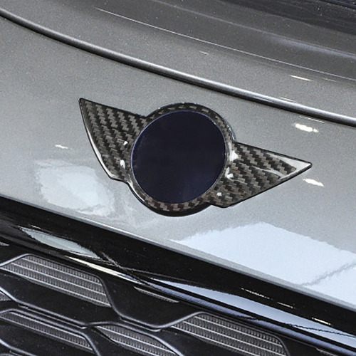 Emblema Fibra Carbono Para Mini Cooper (modelo B) Foto 3