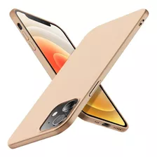 Funda Ultra Delgada Para iPhone 12 Mini - Color Oro