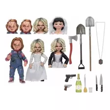 Neca Ultimate Action Figure Bride Of Chucky Chucky/tiffany