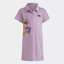 Vestido Polo adidas X Lego® Play - Roxo adidas Hs1169