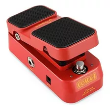 Donner 2 En 1 Vocal Mini Activo Wah Volumen Efecto Pedal Par