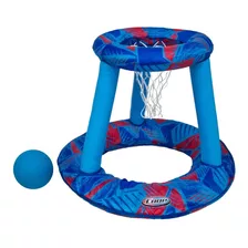 Baloncesto Canasta Inflable Flotante Con Pelota Spin Master