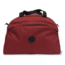 Bolsa Feminina Para Viagem E Passeio Cor Bordô Cor Da Correia De Ombro Preto