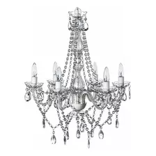 Candelabro De Techo Lámpara Elegante Cristal Decoración