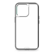 Carcasa Mous Clarity Para iPhone 13 Pro Max Transp. Y Negro Color Transparente