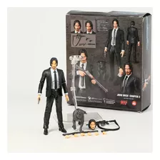 Boneco John Wick 2 Mafex Bootleg Com Detalhe