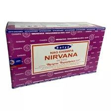 Incenso Sândalo Massala Nirvana Satya 12 Cxs C 12 Varetas