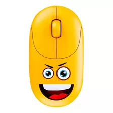 Mouse Emoji Kids Yellow Wireless -bright Cor Amarelo