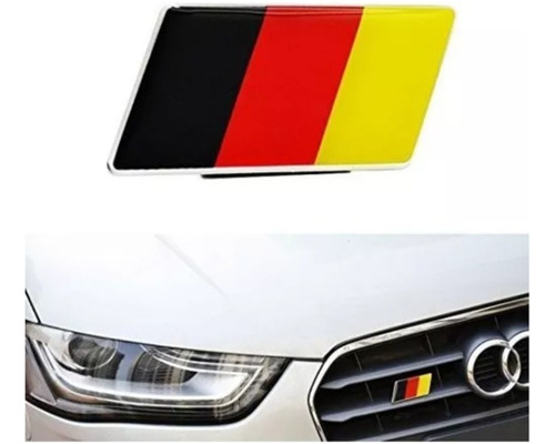Emblema Bandera Alemania Baul/persiana Vw Audi Bmw Mercedez Foto 4