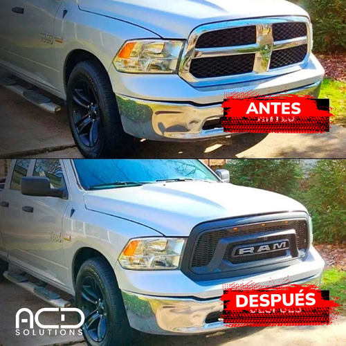 Parrilla Led Ambar Dodge Ram 1500 2019 2020 2021 2022 2023 Foto 4