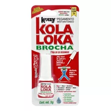 Pegamento Instantaneo Brocha Krazy Kola Loka Brocha De 5g