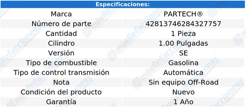 Bomba De Freno Nissan Frontier 2006 2.4l Partech T/a Foto 3