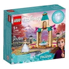 Brinquedo Lego Disney Frozen Pátio Do Castelo Da Anna 43198