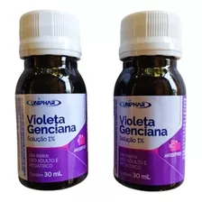 Kit 2x - Violeta Genciana 30ml Solução 1% - Uniphar