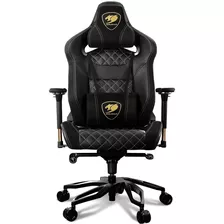 Silla Gamer Profesional Cougar Titan Pro Royal Cuero Acero